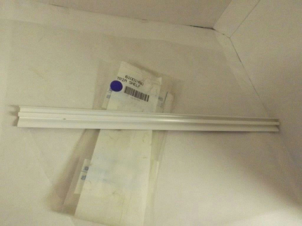 MAYTAG WHIRLPOOL REFRIGERATOR 61001450 SHELF TRIM NEW MAYTAG WHIRLPOOL REFRIGERATOR 61001450 SHELF TRIM NEW